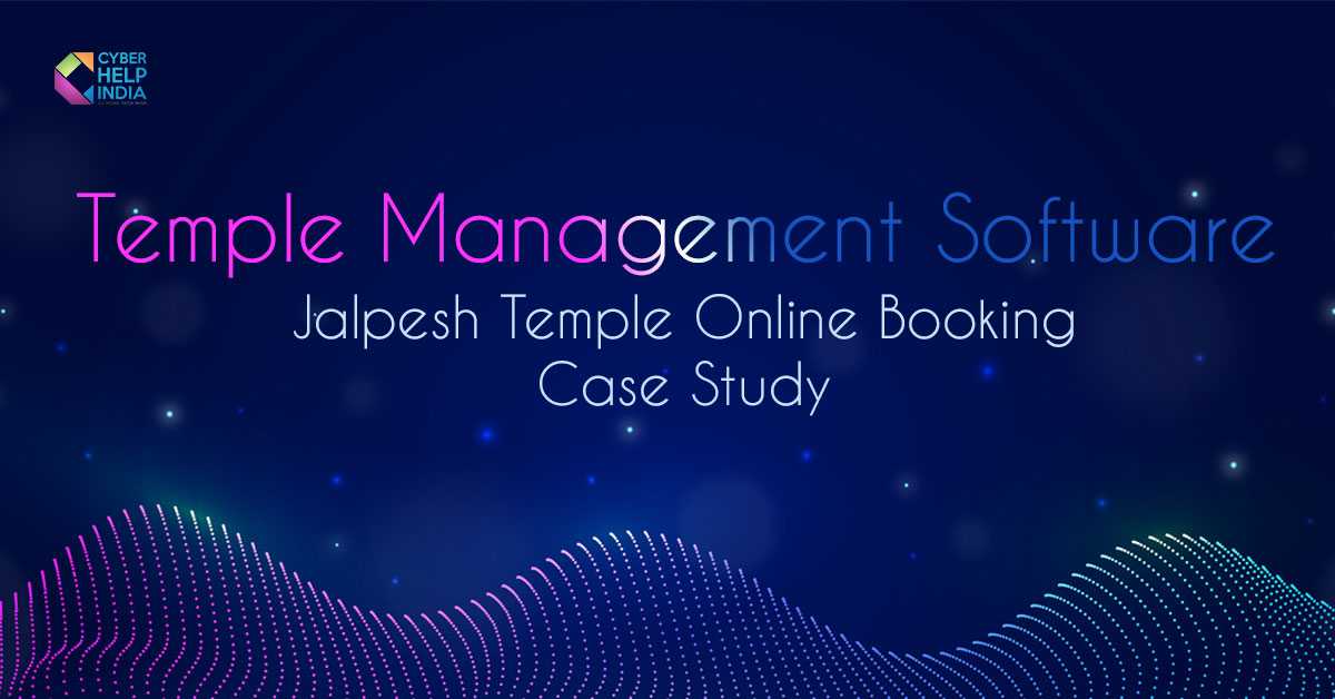 Temple Management Software | Jalpesh Temple Online Booking Case Study