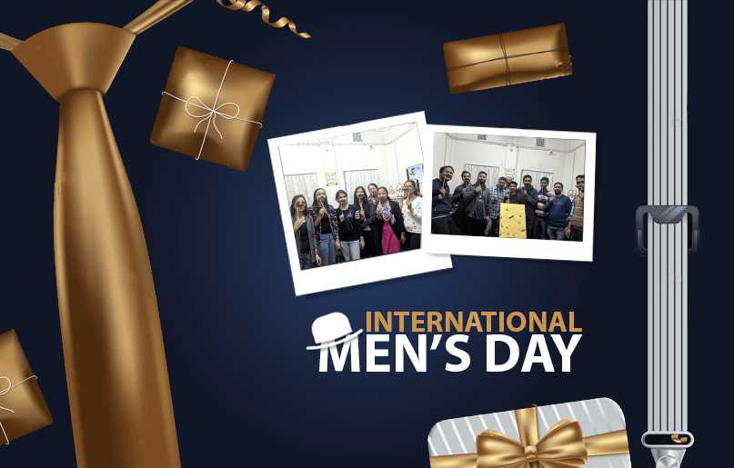 International Mens Day at Cyber Help India arranged by the Female associates