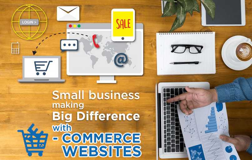How can a small business use Ecommerce website to make a Big Difference