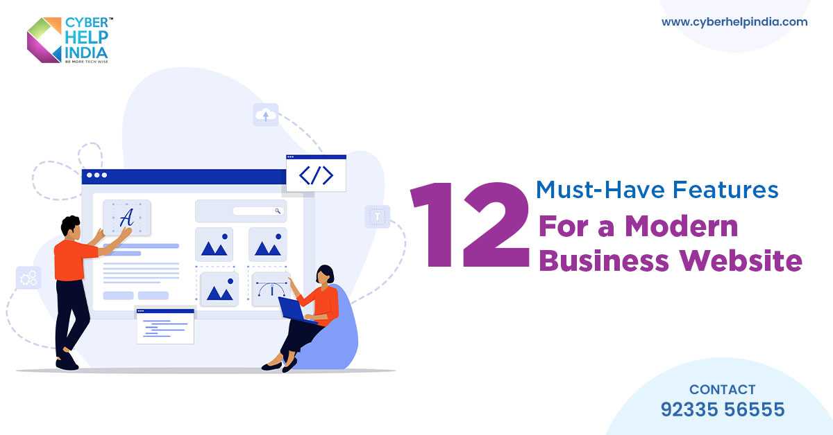 12 Must-Have Features for a Modern Business Website