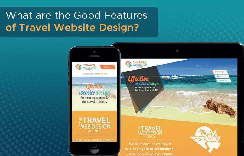 What are the good features of travel website design?
