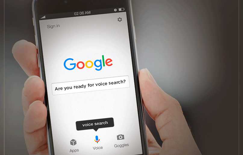 Hello there! Are you ready for voice search?