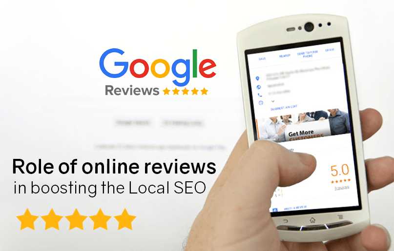 Role of online reviews in boosting the Local SEO
