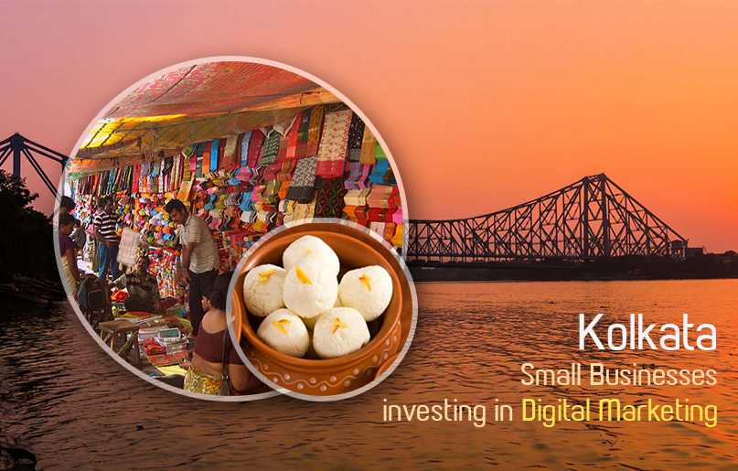How are small businesses in Kolkata investing in digital marketing?