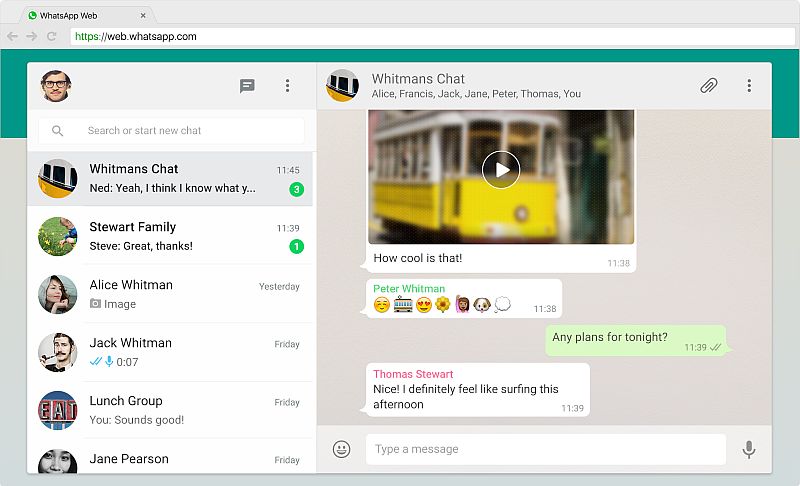 Now Whatsapp Web Supports Document Sharing
