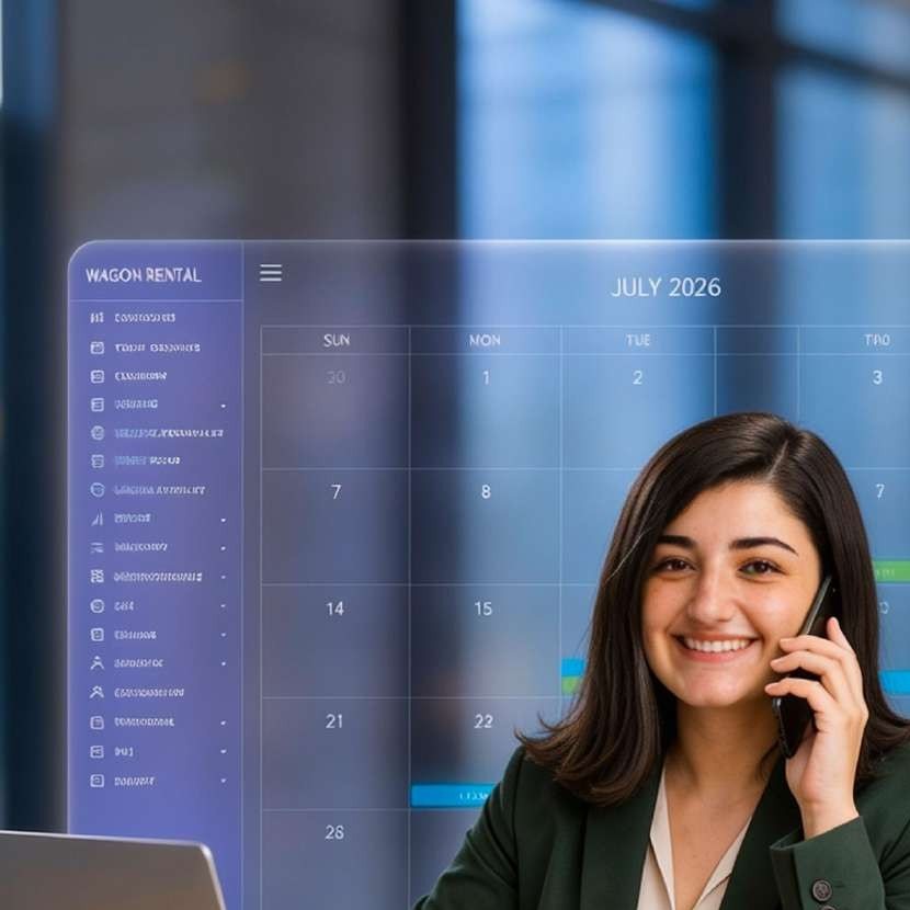Support executive assisting a customer over the phone
